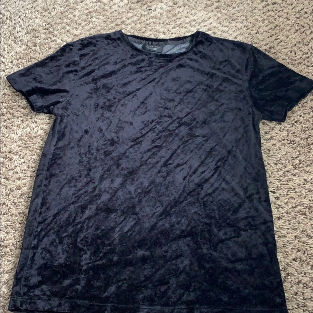 Zara Velvet Mens Tshirt